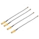 thumbnail image 3 of 4 Piezas Antena WiFi Cable Pigtail IPX A SMA Coaxial Negro 10cm, 3 of 5