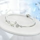 thumbnail image 2 of Pulsera gato jugando plata 925, 2 of 3