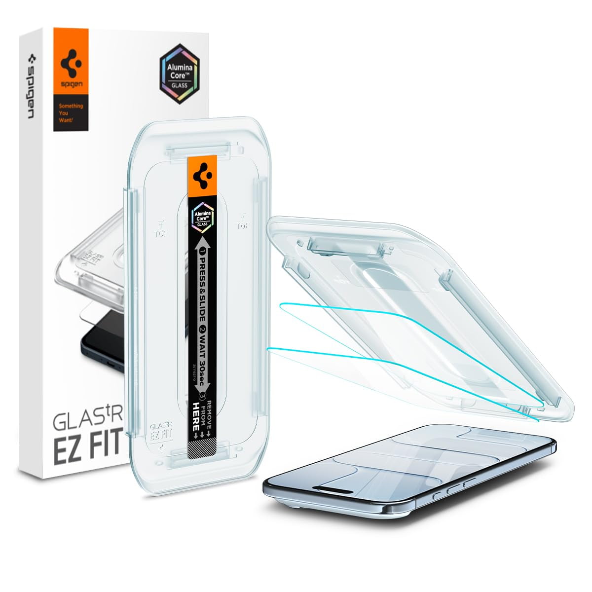 Protector De Pantalla Spigen Aluminacore Ez Fit Iphone Air 2 Pack