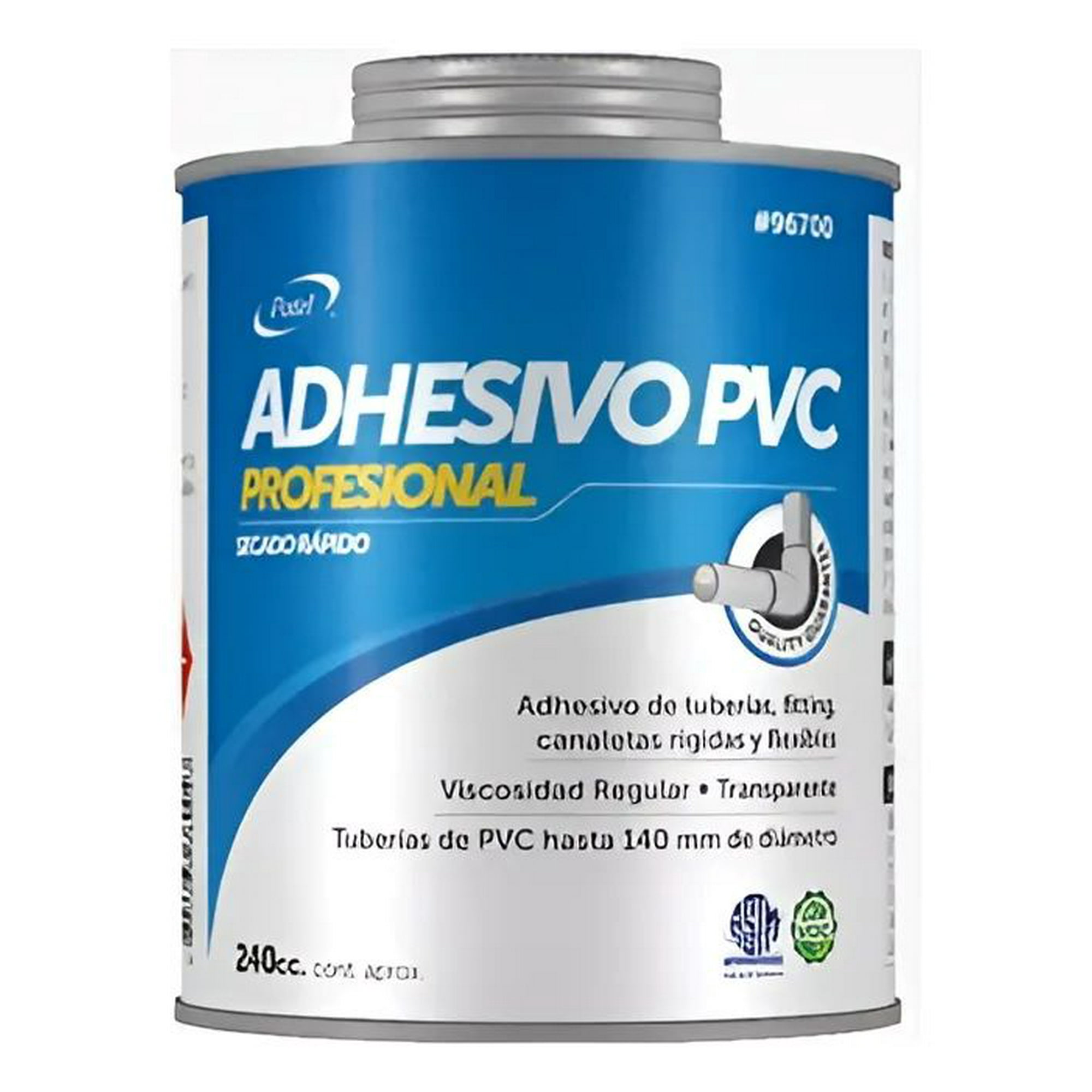 Metalfer - Pegamento Pvc Tarro 118cc