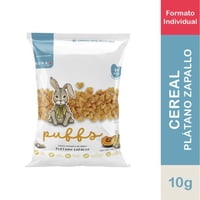 Cereal Infantil De Arroz Puffs Sabor Plátano Zapallo 10 G Kuna Foods