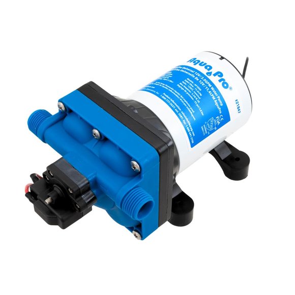 Bomba Aquapro 21847 3.0 GPM 12 V para múltiples grifos