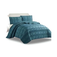Meipulis - Cubrecama Quilt Tufting De Lujo Suave Plaza Y Media