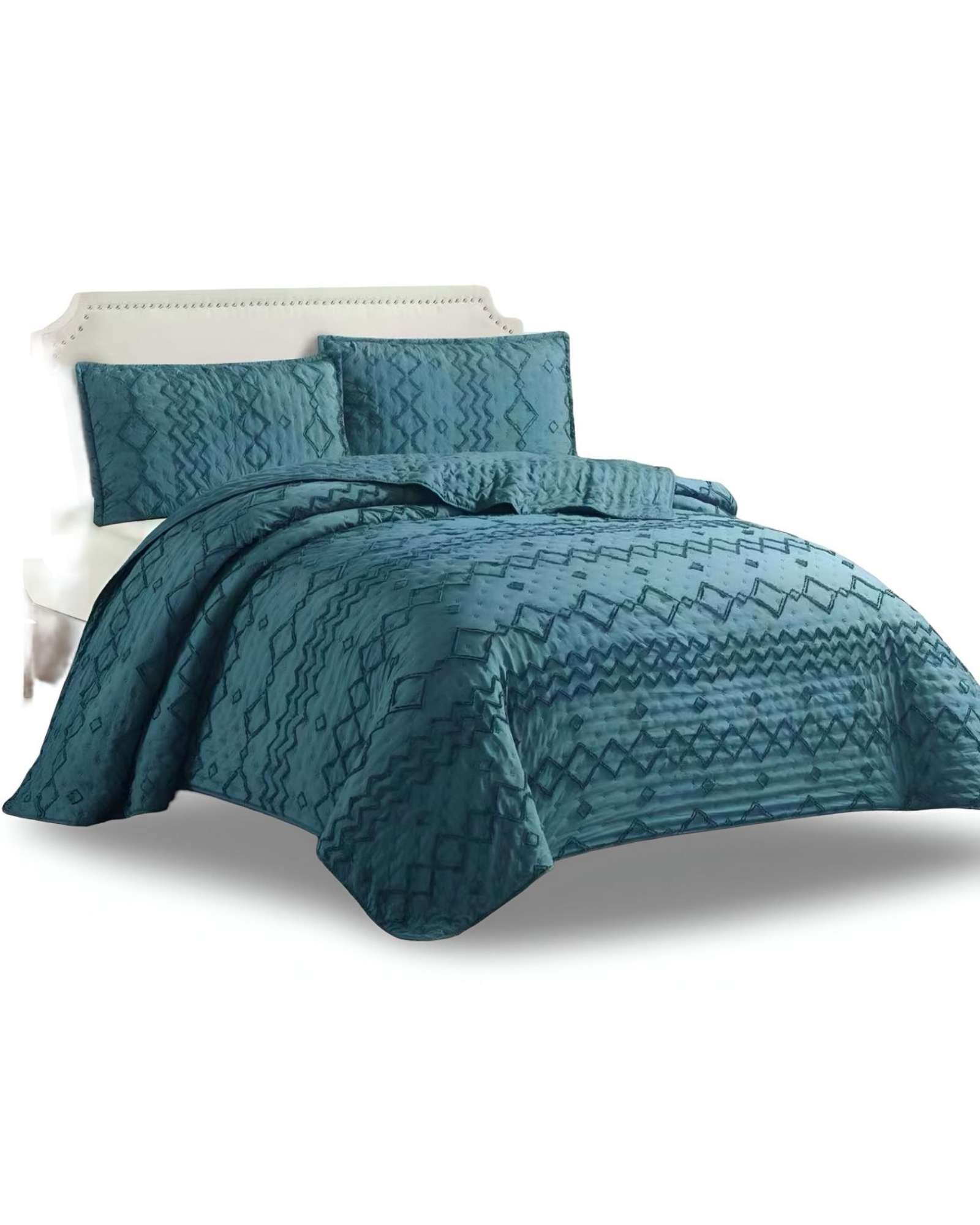 Meipulis - Cubrecama Quilt Tufting De Lujo Suave Plaza Y Media