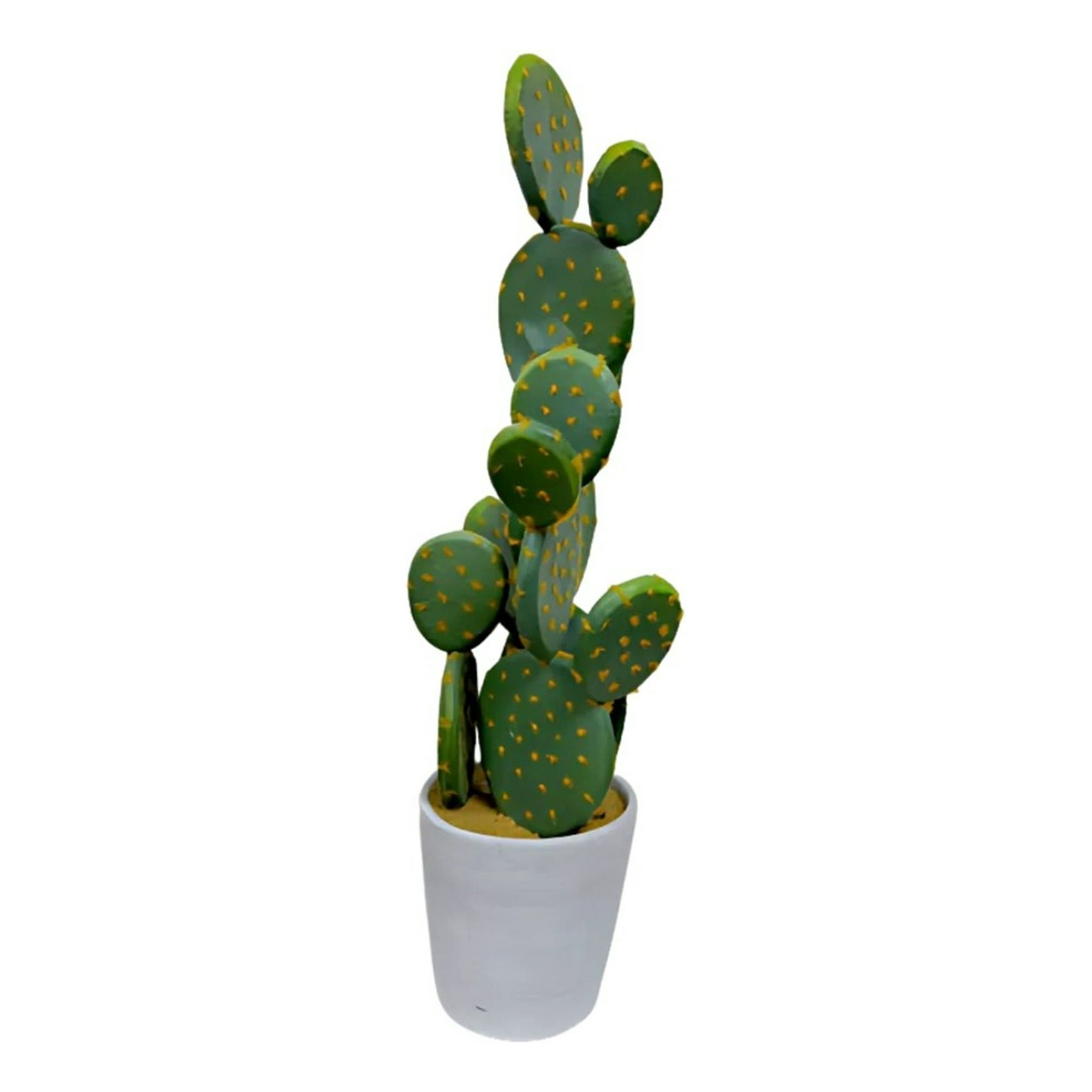 Genérico - Planta Artificial Decorativa Cactus Opuntia Realista Jhn