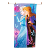 Genérico - Toalla Baño Piscina Playa Microfibra Disney Color Lila Frozen