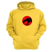 Genérico - Polerón Canguro Thundercats Amarillo Talla L Unisex