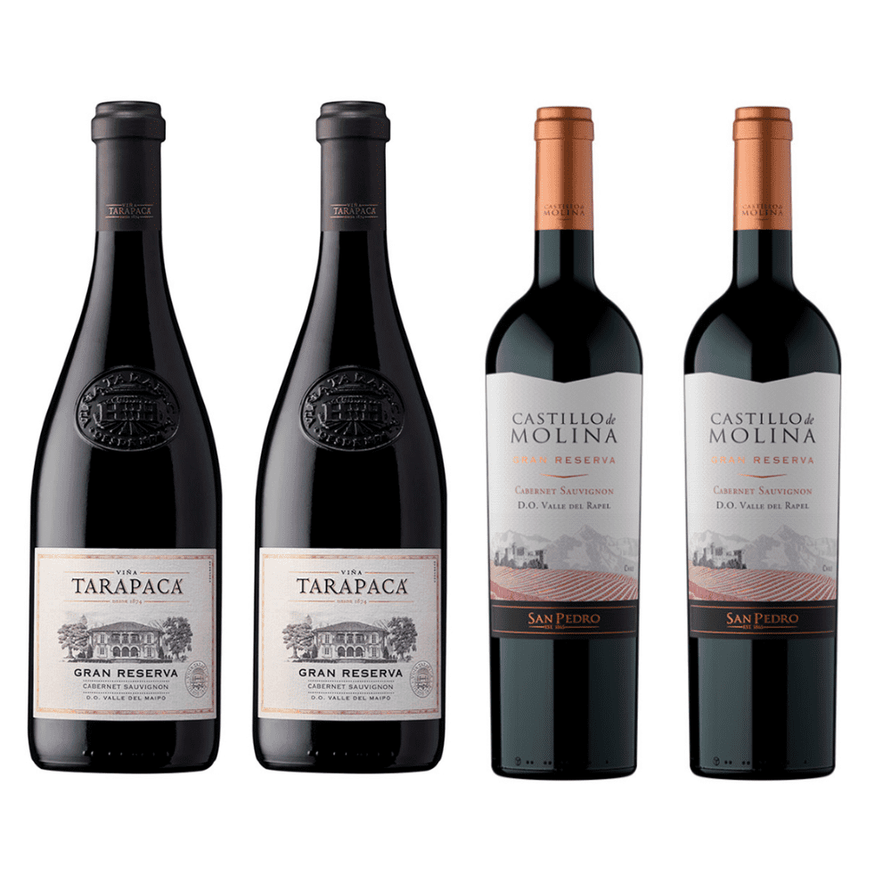 Pack Vinos Gran Reserva Cabernet Sauvignon 750Cc - Viña San Pedro