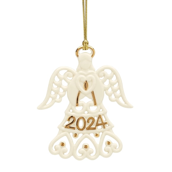 Ornamento Lenox 895755 2024 Un año para recordar al ángel