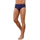 thumbnail image 4 of INSPIRE CHIC Ropa interior de hombre sólida de cintura alta, cómoda y transpirable, 4 paquetes 32 1 Azul oscuro 1 Rojo 1 Púrpura 1 Azul, 4 of 5