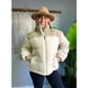 thumbnail image 2 of Chaqueta Sherpa Mujer Tipo Corderito Invierno Bolsillos 6088, 2 of 4