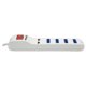 thumbnail image 1 of Extensión XT41 USB 4 posiciones blanco Open Box, 1 of 6