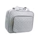 thumbnail image 4 of Bolsa De Aseo Portátil Organizador De Viaje Bolsa De Cosméticos De Maquillaje De PU Para Niñas De Viaje Gris, 4 of 5
