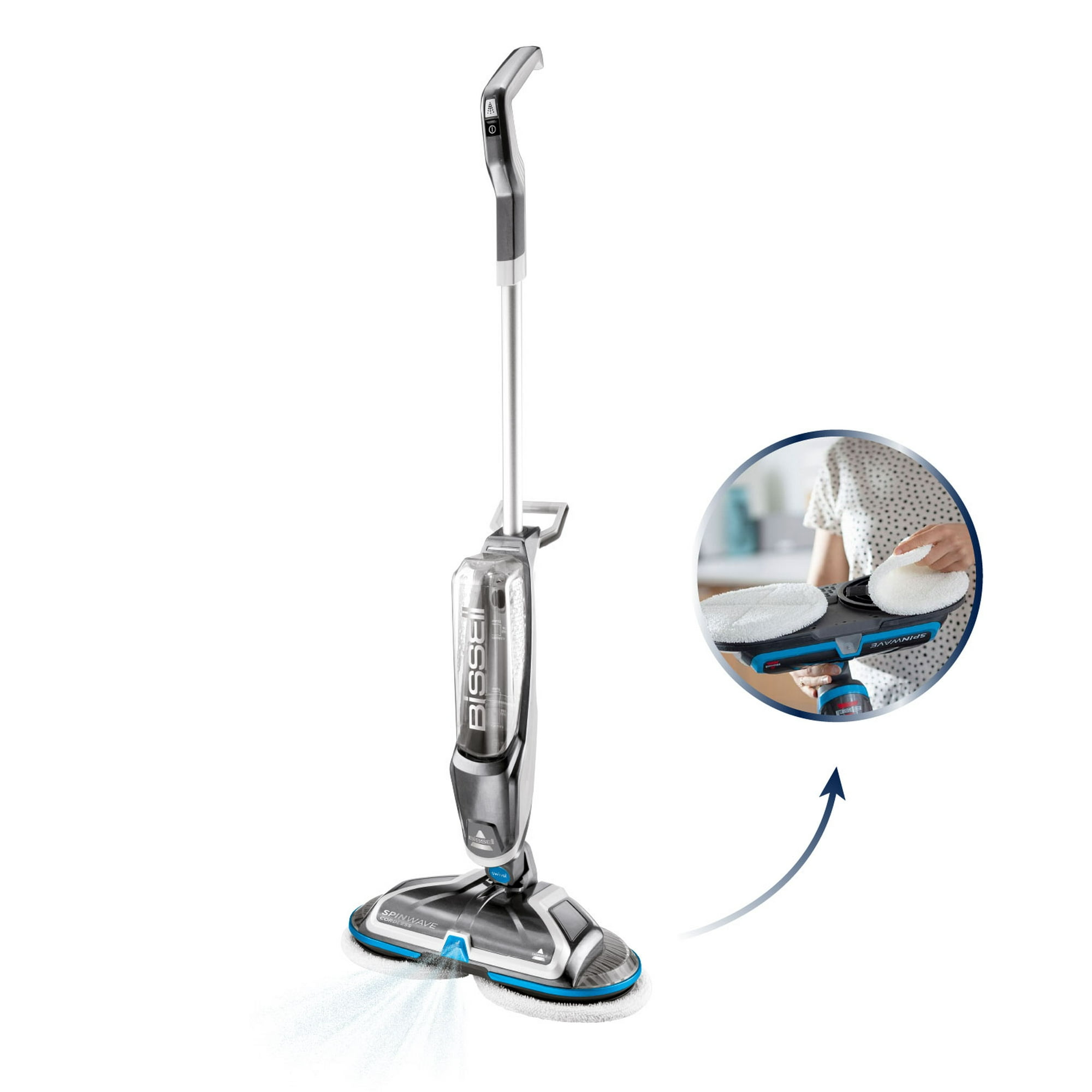 Bissell - Mopa Trapeador Eléctrico Inalambrico Spin Wave