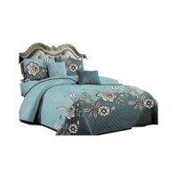 Genérico - Cubrecama Quilt 2 Plazas+2 Fundas Verano Fresco 13N30