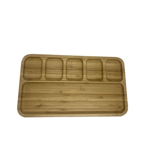 Decogreen - Tabla De Picoteo Bio Bamboo Rectangular