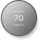 thumbnail image 1 of Termostato Inteligente Google Nest Charcoal WiFi HVAC, 1 of 3