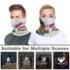 thumbnail image 4 of McCabe & Mrs. Miller Braga de Cuello Protección Solar - Bandana UV Refrescante para Ciclismo y Deportes al Aire Libre, Hombres y Mujeres, 4 of 6
