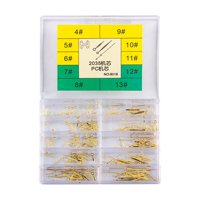 Magideal - Manecils De Reloj Hora , Instación Simple Con Caja De Almacenamiento De Reloj De Aleación Diy Para 2035 Accesorios De , Oro