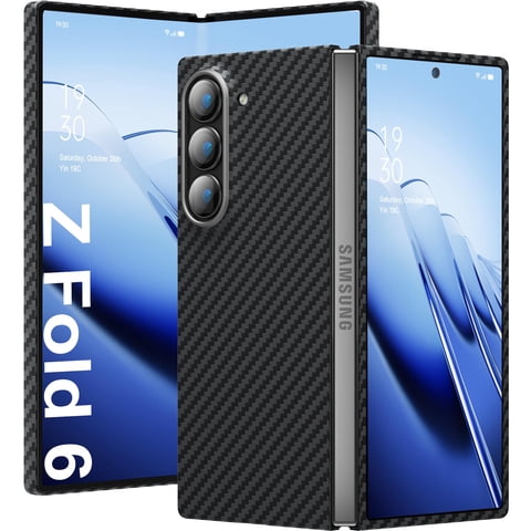 Memumi - Funda De Fibra De Aramida Auténtica Para Samsung Galaxy Z Fold 6