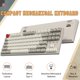 thumbnail image 2 of Teclado Keychron C1 cableado TKL retro sin retroiluminación, 2 of 8