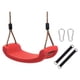 thumbnail image 5 of Asiento Columpio Tablero Curvo Antideslizante Columpio Para Patio Trasero Jardín Rojo, 5 of 5