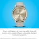 thumbnail image 5 of Reloj inteligente Garmin vívomove Trend Cream Gold de acero inoxidable, 5 of 6