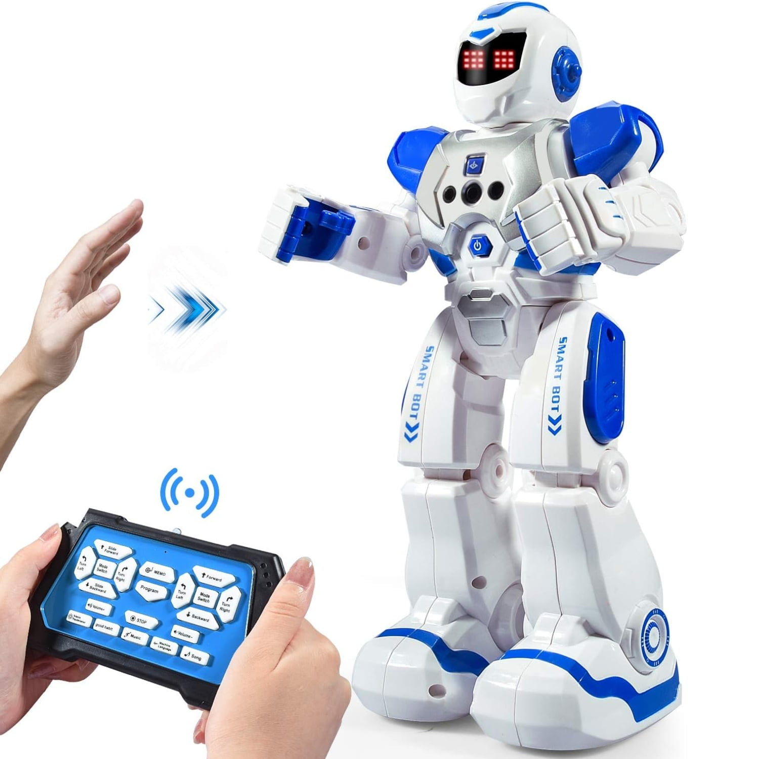 Crusec - Robot Inteligente Juguete A Control Remoto Smart Recargable