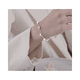 thumbnail image 3 of Pulsera Plateada Estrella Doble Cadena, 3 of 7