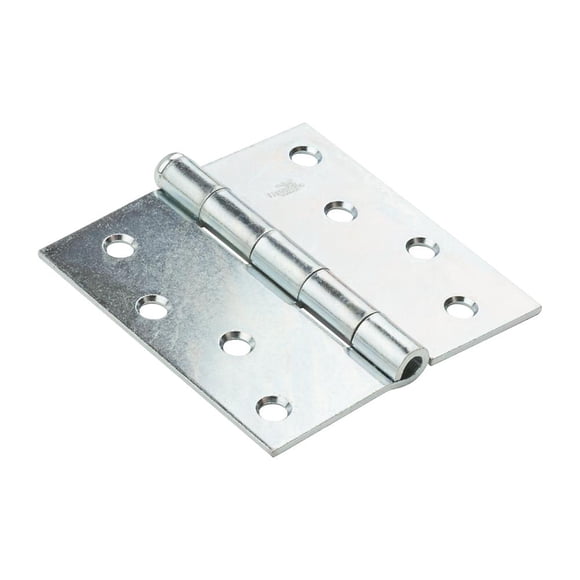 Bisagra ancha National Hardware de acero galvanizado de 10 cm en L, paquete de 1