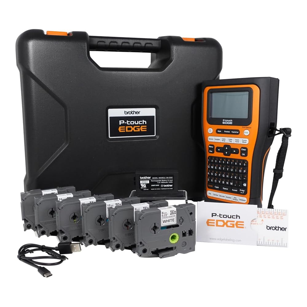 Impresora De Etiquetas Industrial Brother Pt-e560btbp Con Bluetooth