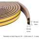 thumbnail image 3 of Burlete de espuma autoadhesivo para ventanas y puertas, ideal para interiores, 9 mm x 6 mm x 59,6 m., 3 of 8