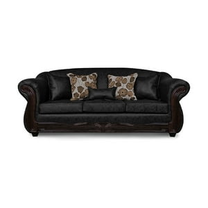 Adonis Leudh - Sofá Personas Estambul Envejecido Negro