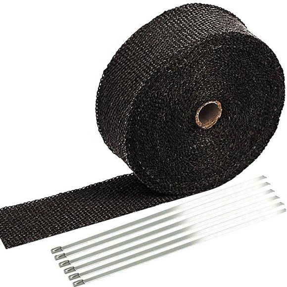 Rollo de escape térmico SunPlusTrade para motocicletas de 15 m