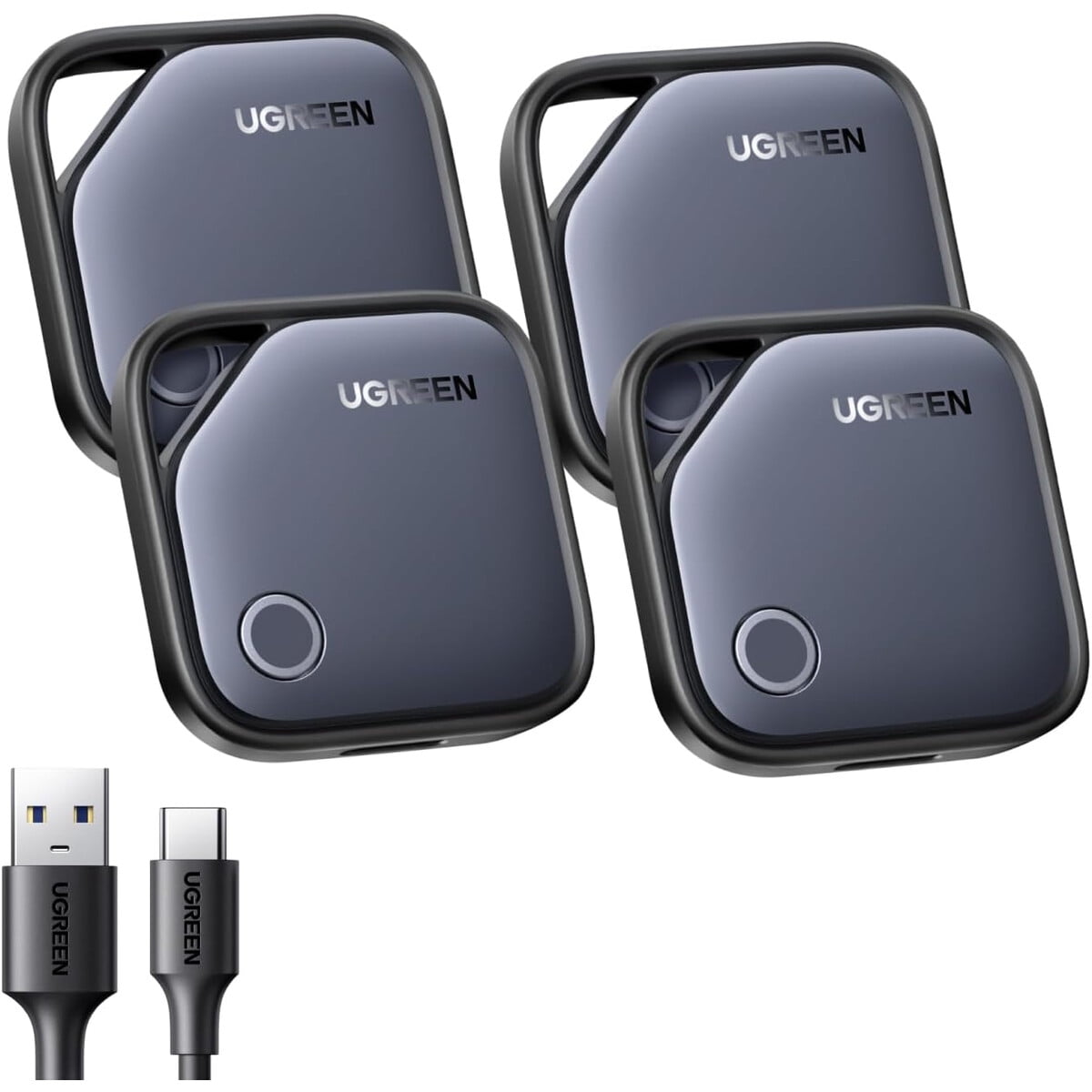 Ugreen Finetrack Air Tracker 2 Pack Ios Usbc 1 Aao