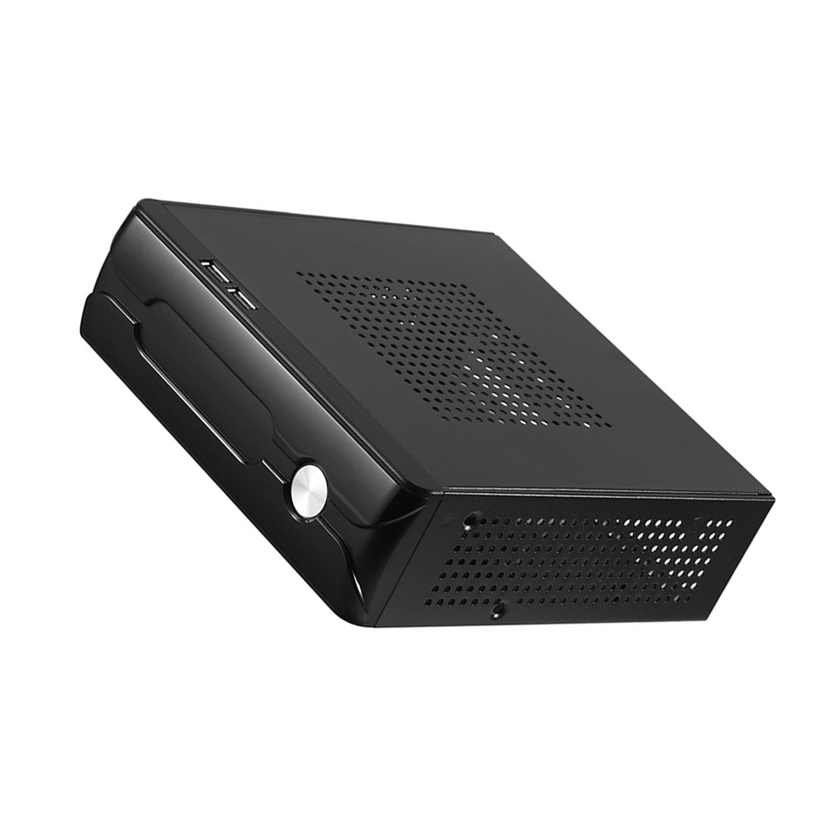 Magideal - Caja De La Computadora De La Fuente De Alimentación Del Juego Del Chasis Del Anfitrión Horizontal De La Caja De Mini Itx Para La Oficina M03