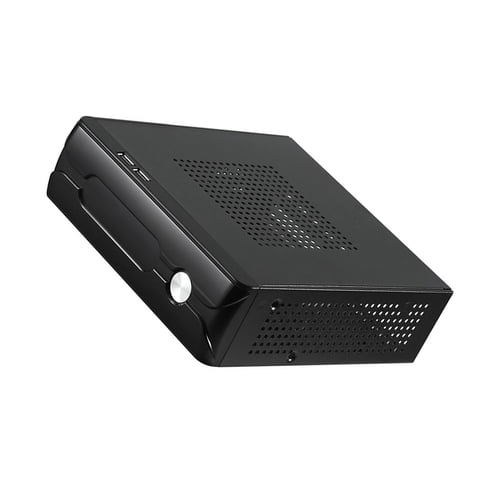 Magideal - Caja De La Computadora De La Fuente De Alimentación Del Juego Del Chasis Del Anfitrión Horizontal De La Caja De Mini Itx Para La Oficina M03