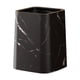 thumbnail image 1 of Papelera De Mármol, Cesta De Papel Reutilizable, Papelera Para Cocina, Baño, Oficina, Negro, L, 1 of 5