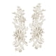 thumbnail image 5 of 2 Uds Apliques De Encaje Apliques Bordados De Flores Para Boda Vestido De Graduación Ropa Champán, 5 of 5