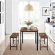 thumbnail image 2 of Comedor con dos Banquetas Nybro Estilo Industrial, 2 of 2
