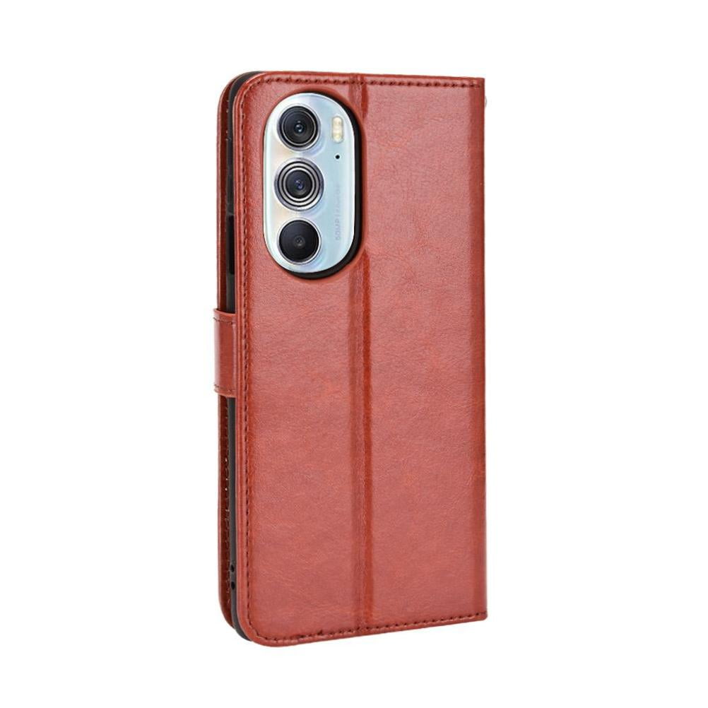 Foxdock - Funda Tipo Libro Para Motorola Edge X30, Cartera Todo‑en‑uno, Funda Multifuncional Con Tarjetero Y Correa De Muñeca Desmontable