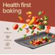 thumbnail image 4 of Set de bandeja para galletas Bakken Swiss de acero al carbono antiadherente 44 x 28 cm, 4 of 6