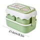 thumbnail image 4 of Lonchera Contenedor De Alimentos 3 En 1 Diseño Rosa Peach, 4 of 4