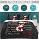 thumbnail image 5 of Tokyo Ghoul Anime Home Bed 3-piece Set Classic Japanese Anime Polyester Wash Student Dormitory Set, 5 of 5