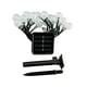 thumbnail image 3 of Guirnalda De Luces Solares Navideñas Para Exteriores, Luz Solar Para Patio, Césped, Jardín, árbol, 20 Bombillas, Blanco Cálido, 3 of 3