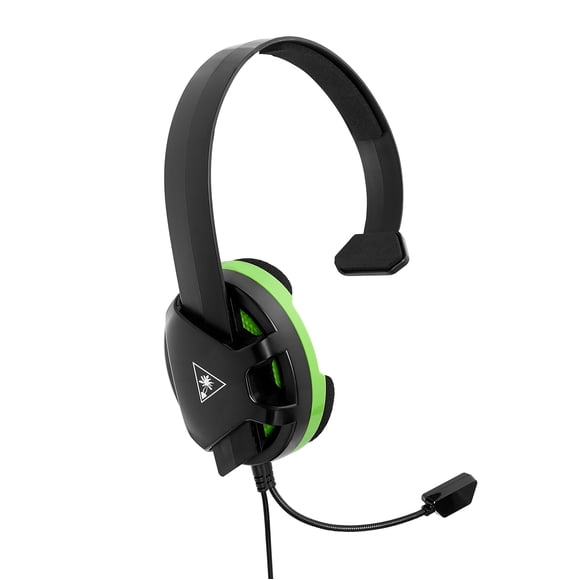 Auriculares Turtle Beach Recon Chat para Xbox Series X|S, color negro y verde