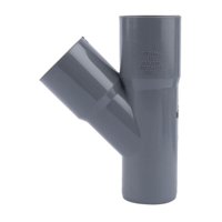 Pvc - Vee Sanitario Gris 50 X 50Mm -