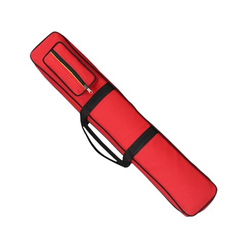 Ioensy - Estuche Para Tacos De Billar De 8 Agujeros, Bolsa Protectora De Almacenamiento Para Tacos De Billar, Color Rojo