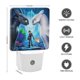thumbnail image 2 of Cómo Entrenar a tu Dragón Luz nocturna LED con sensor de anochecer a amanecer para dormitorio, baño, pasillo, escaleras - Lámpara LED nocturna de enchufe, 0.5W - 1 pieza, 2 of 6