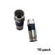 thumbnail image 2 of Conectores de compresión Ridgeloc Perfect Vision Universal PV6UE-05, cable coaxial RG6, bolsa de 10, 2 of 2